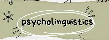 Course Image Psycholinguistics (Elective)
